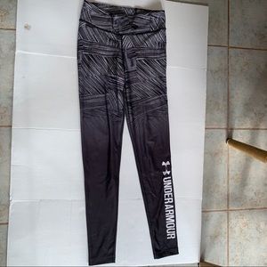 Black and white ombré leggings